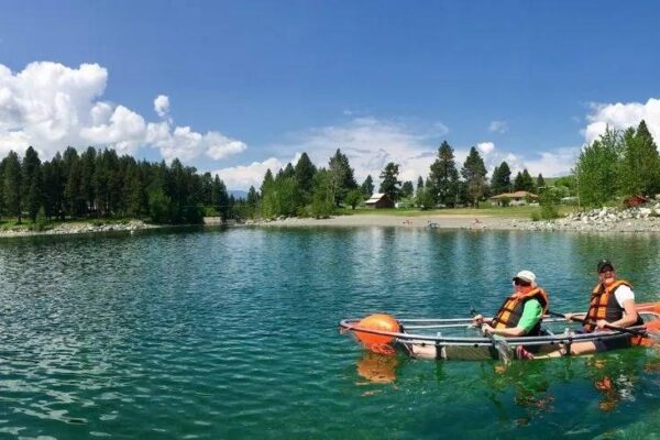 Glass-Bottom Kayak Tours & Rentals on Wallowa Lake | JO Paddle