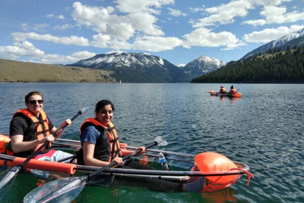 Glass-Bottom Kayak Tours & Rentals on Wallowa Lake | JO Paddle