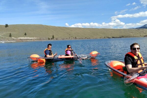 Glass-Bottom Kayak Tours & Rentals on Wallowa Lake | JO Paddle