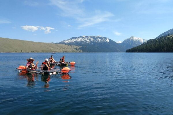Glass-Bottom Kayak Tours & Rentals on Wallowa Lake | JO Paddle
