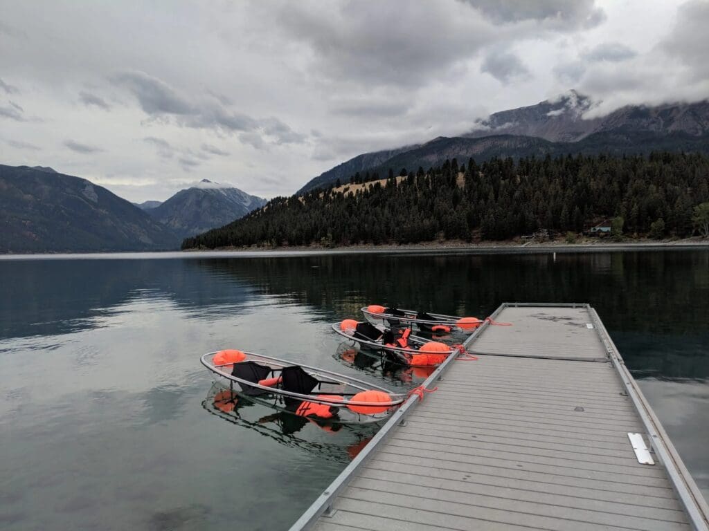 Glass-Bottom Kayak Tours & Rentals on Wallowa Lake | JO Paddle