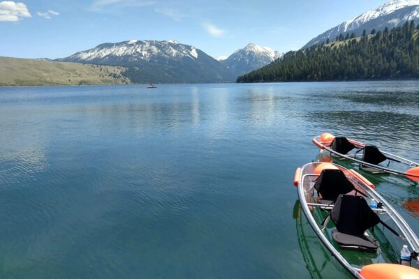 Glass-Bottom Kayak Tours & Rentals on Wallowa Lake | JO Paddle