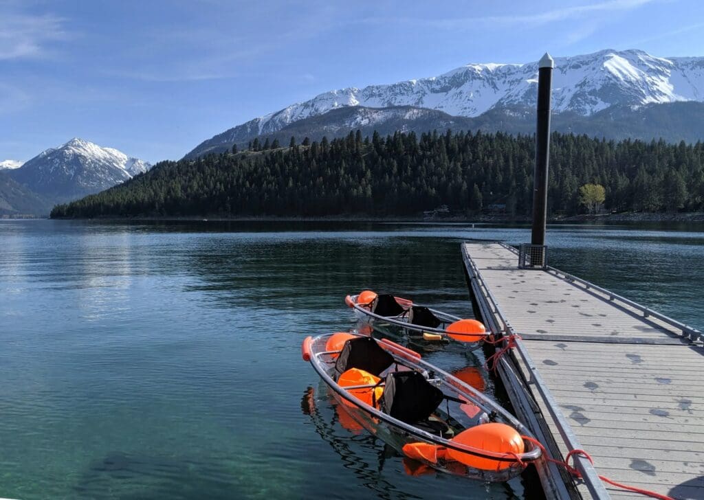 Glass-Bottom Kayak Tours & Rentals on Wallowa Lake | JO Paddle