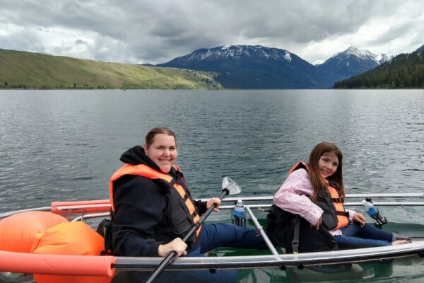 Glass-Bottom Kayak Tours & Rentals on Wallowa Lake | JO Paddle