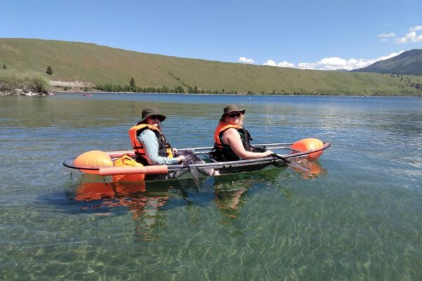 Glass-Bottom Kayak Tours & Rentals on Wallowa Lake | JO Paddle