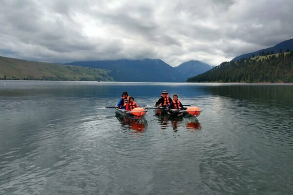 Glass-Bottom Kayak Tours & Rentals on Wallowa Lake | JO Paddle