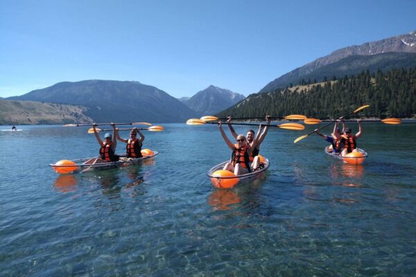 Glass-Bottom Kayak Tours & Rentals on Wallowa Lake | JO Paddle
