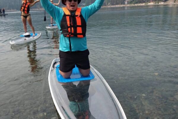 Glass-Bottom Kayak Tours & Rentals on Wallowa Lake | JO Paddle