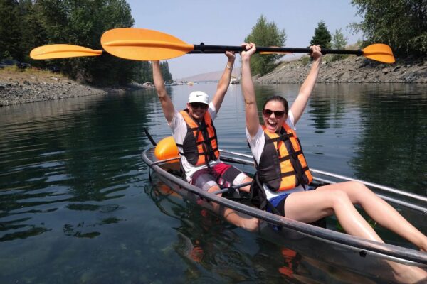 Glass-Bottom Kayak Tours & Rentals on Wallowa Lake | JO Paddle