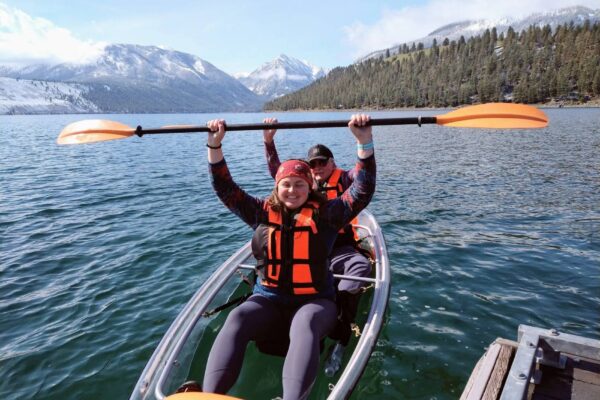 Glass-Bottom Kayak Tours & Rentals on Wallowa Lake | JO Paddle