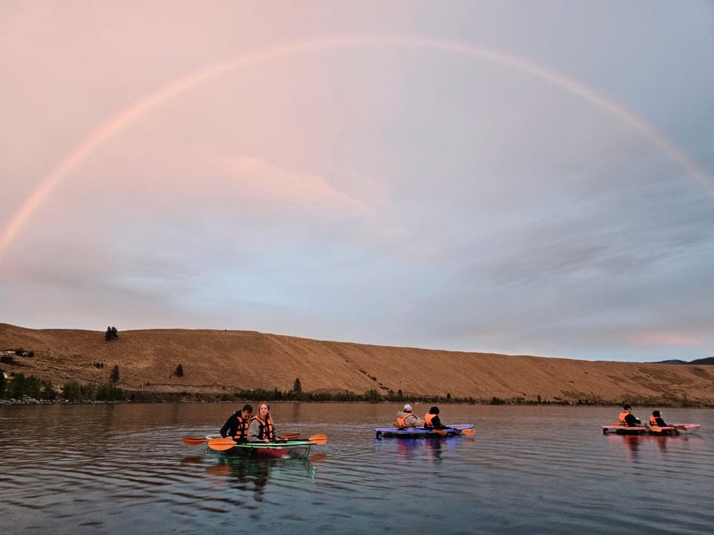Glass-Bottom Kayak Tours & Rentals on Wallowa Lake | JO Paddle